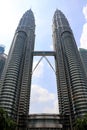 Petronas twin towers - Kuala Lumpur Malaysia Asia Royalty Free Stock Photo