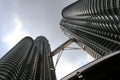 Petronas twin towers - Kuala Lumpur Malaysia Asia Royalty Free Stock Photo