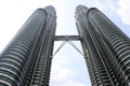 Petronas twin towers - Kuala Lumpur Malaysia Asia Royalty Free Stock Photo