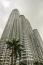 Petronas Twin Towers in Kuala Lampur, Malaysia Royalty Free Stock Photo