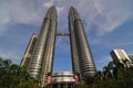 Petronas Twin Towers in Kuala Lumpur, Malaysia