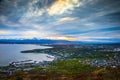 Petropavlovsk-Kamchatskiy and volcanoes, Kamchatka Peninsula, Russia