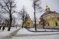 Petropavlovsky Cathedral in St. Petersburg