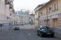 Petropavlovsky Street and Khitrovskaya Square in Moscow