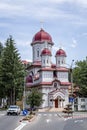 The Holy Trinity Sf. Treime church in Petrosani, Romania.