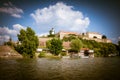 Petrovaradin fortess Royalty Free Stock Photo