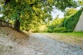 Petrovaradin, Serbia - July 17. 2019: Petrovaradin fortress; Royalty Free Stock Photo