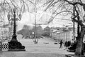 Petrovsky and Rozhdestvensky Boulevards in Moscow in 1982