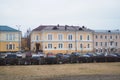 Petrozavodsk, Karelia, Russia, April 18, 2024: Kantele House is a historical building, an architectural monument, built