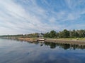 Petrozavodsk. Lake Onega Embankment in summer Royalty Free Stock Photo