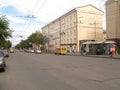 Petrozavodsk, Russia. Lenin Avenue in summer