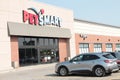 tor, canada - august 16, 2023: petsmart petshotel store storefront front entrance with sign logo on front 88 p 17 Royalty Free Stock Photo