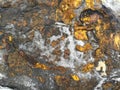 Pettern and textured of rock surface as a background. Royalty Free Stock Photo