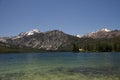 Pettit Lake in the Sawtooth Mountains 1989 Royalty Free Stock Photo