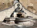 Pettorano sul Gizio - Monumental fountain of Neptune and Amphitrite
