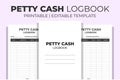 Petty Cash Logbook KDP Interior