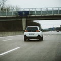 Peugeot 5008 car driving fast