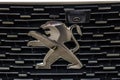 PEUGEOT Logo on a car grill