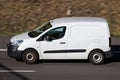 Peugeot Partner panel van on motorway