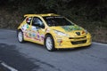 Peugeot 207 super 2000 rally car Royalty Free Stock Photo