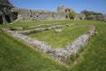 Pevensey Castle in East Sussex Royalty Free Stock Photo