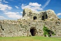Pevensey castle ruins pevensey england Royalty Free Stock Photo