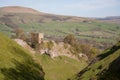 Peveril castle in the Peak District