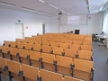 Pews in the seminar room