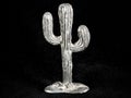 Pewter cactus Royalty Free Stock Photo