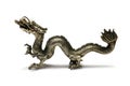 Pewter Dragon Royalty Free Stock Photo