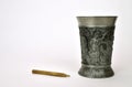 Pewter goblet