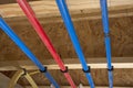 PEX and drain pipes Royalty Free Stock Photo