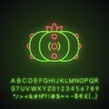 Peyote cactus neon light icon