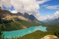 Peyto Lake Royalty Free Stock Photo