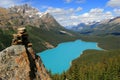 Peyto Lake Cairn