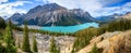 Peyto Lake, Canada Royalty Free Stock Photo