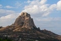 PeÃÂ±a de Bernal, monolith, Mexico Royalty Free Stock Photo