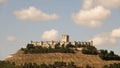 Penafiel Castle or Castillo de Penafiel in Valladolid provice, Spain Royalty Free Stock Photo