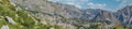 PeÃÂ±as de Bejes, municipality of Cantabria, Picos de Europa, Spain,aerial view from the mountain top Royalty Free Stock Photo