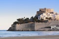 PeÃÂ±iscola Castle, fortress in Castellon Royalty Free Stock Photo