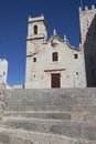 PeÃÂ±iscola Castle, fortress in Castellon Royalty Free Stock Photo