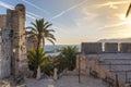 PeÃÂ±iscola Castle, fortress in Castellon Royalty Free Stock Photo