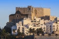 PeÃÂ±iscola Castle, fortress in Castellon Royalty Free Stock Photo