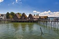 Pfahlbauten, Unteruhldingen, Reconstructed neolithic lake dwellings