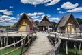 Pfahlbauten, Unteruhldingen, Reconstructed neolithic lake dwellings