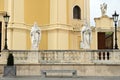 Pfarrkirche Church statues in Laxenburg