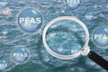 PFAS Contamination - Alertness about dangerous PFAS per-and polyfluoroalkyl substances into the sea waters