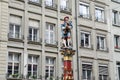 The Pfeiferbrunnen (Piper) Statue and Fountain by Gieng 16th Century Bern, Switzerland Royalty Free Stock Photo