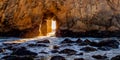 Pfeiffer Beach Keyhole Rock, Big Sur, Monterey County, California, USA