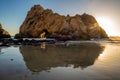 Pfeiffer Beach Keyhole Rock, Big Sur, Monterey County, California, USA